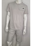 Ανδρικό Σετ Πικέ με T-Shirt Μπλούζα Και Βερμούδα 2Τμχ -Πάγου- 2531901