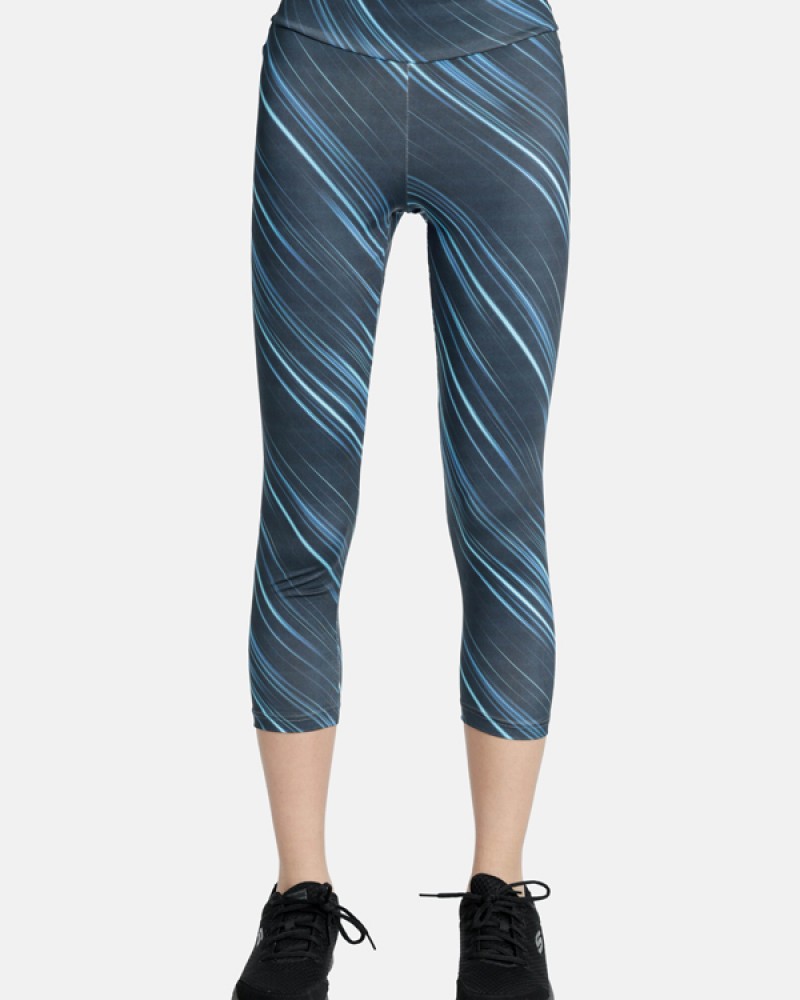 Γυναικείο Αθλητικό Κολάν Capri Pattern Frenzy Με Μπάσκα -Εμπριμέ..- 2532706