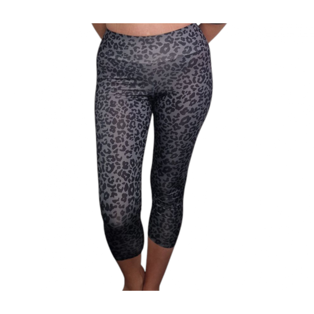 Γυναικείο Αθλητικό Κολάν Capri Pattern Frenzy Με Μπάσκα -Εμπριμέ- 2532706