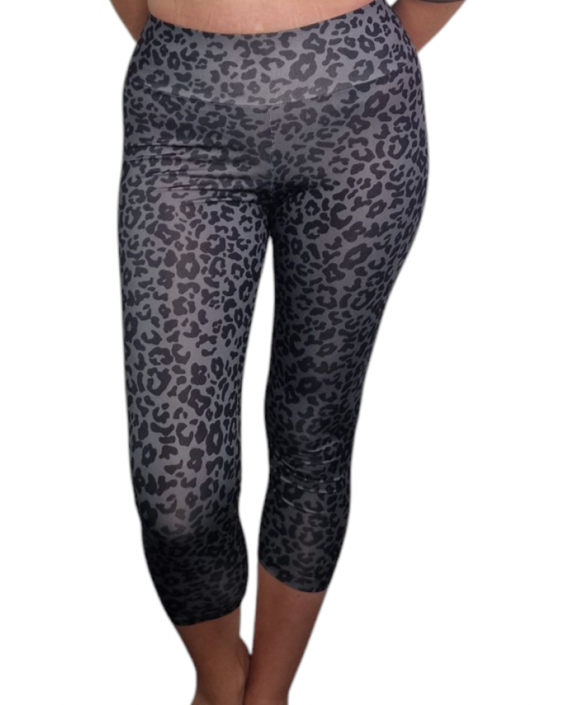 Γυναικείο Αθλητικό Κολάν Capri Pattern Frenzy Με Μπάσκα -Εμπριμέ- 2532706