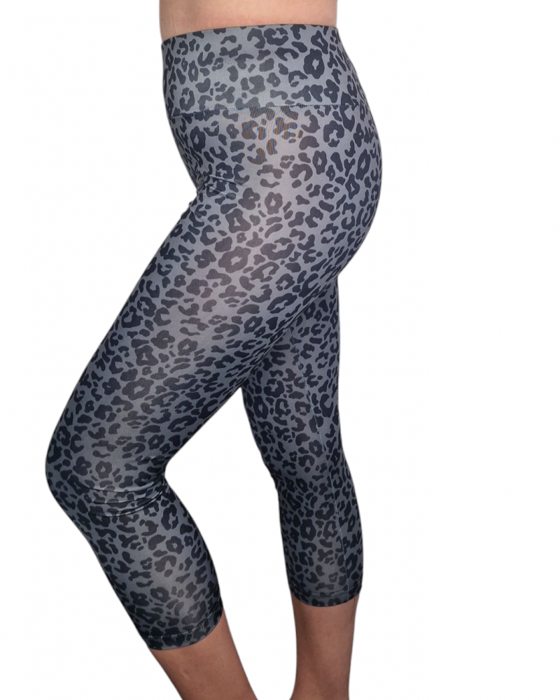 Γυναικείο Αθλητικό Κολάν Capri Pattern Frenzy Με Μπάσκα -Εμπριμέ- 2532706
