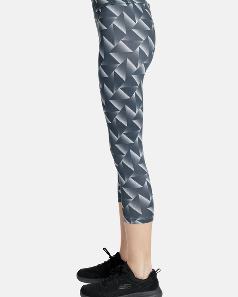 Γυναικείο Αθλητικό Κολάν Capri Pattern Frenzy Με Μπάσκα -Εμπριμέ.- 2532706
