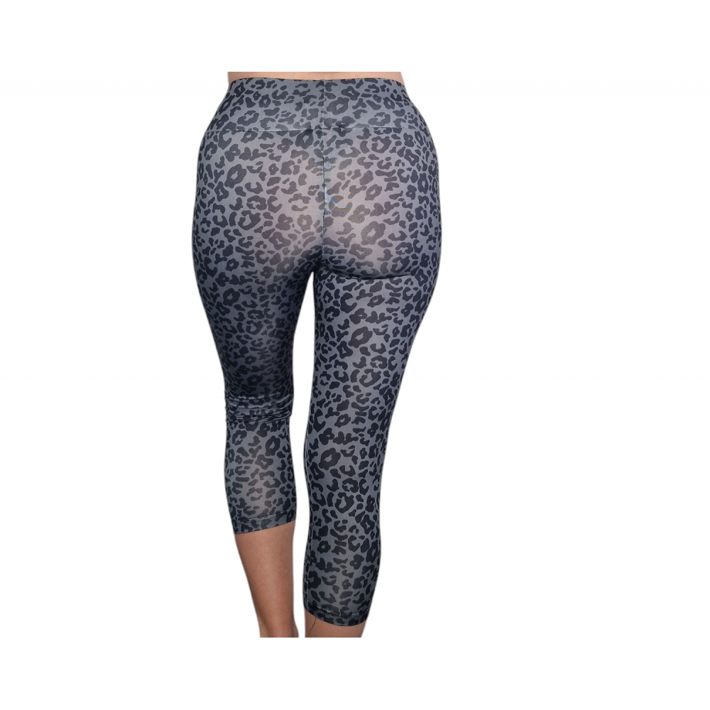 Γυναικείο Αθλητικό Κολάν Capri Pattern Frenzy Με Μπάσκα -Εμπριμέ- 2532706