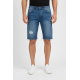 Ανδρική Βερμούδα Τζην Blue Washable Shorts -Denim Μπλε- 2548427
