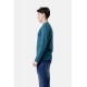 Μπλούζα Μακρυμάνικη T-Shirt Μακό Paco & Co -Πετρόλ- 2581005