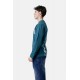Μπλούζα Μακρυμάνικη T-Shirt Μακό Paco & Co -Πετρόλ- 2581007
