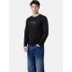 Μπλούζα Μακρυμάνικη T-Shirt Μακό Paco & Co -Μαύρο- 2581026 Μπλούζα Μακρυμάνικη T-Shirt Μακό Paco & Co -Μαύρο- 2581026