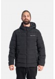 Ανδρικό Μπουφάν Puffer Jacket με Επένδυση Paco & Co -Μαύρο- 