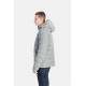 Ανδρικό Μπουφάν Puffer Jacket με Επένδυση Paco & Co -Γκρι- 2598215
