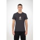 Ανδρική Μακό Μπλούζα T-Shirt Front Print Paco & Co -Ανθρακί- 2631020