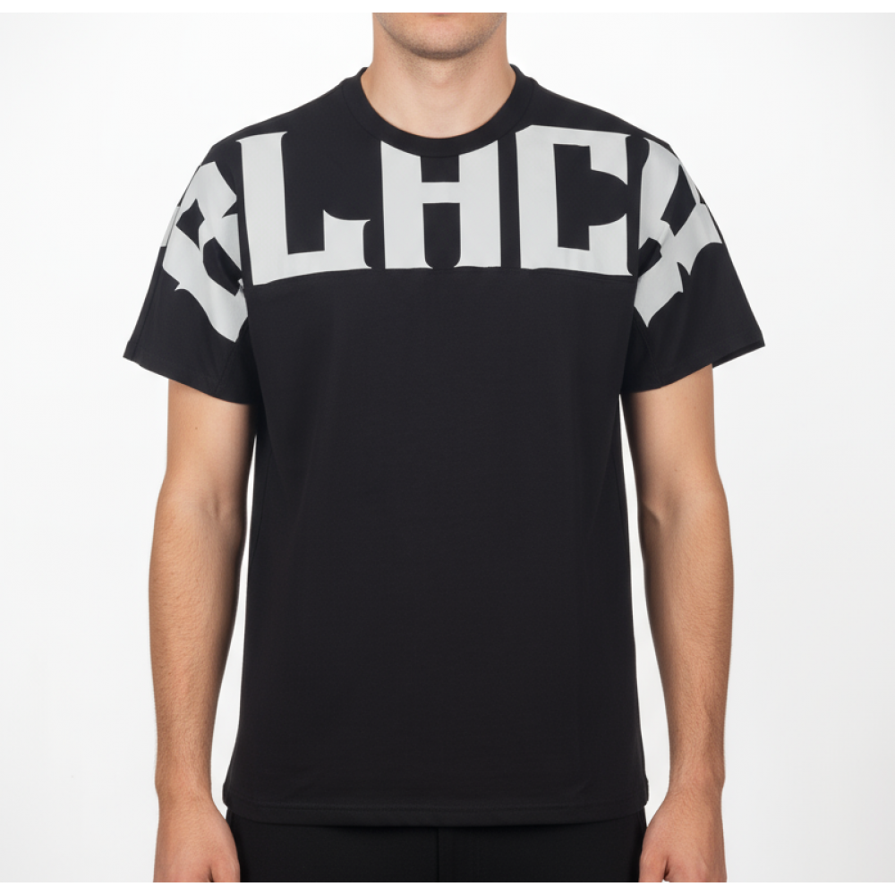 Ανδρική Μακό Μπλούζα T-Shirt Black Paco & Co -Μαύρο- 2631069