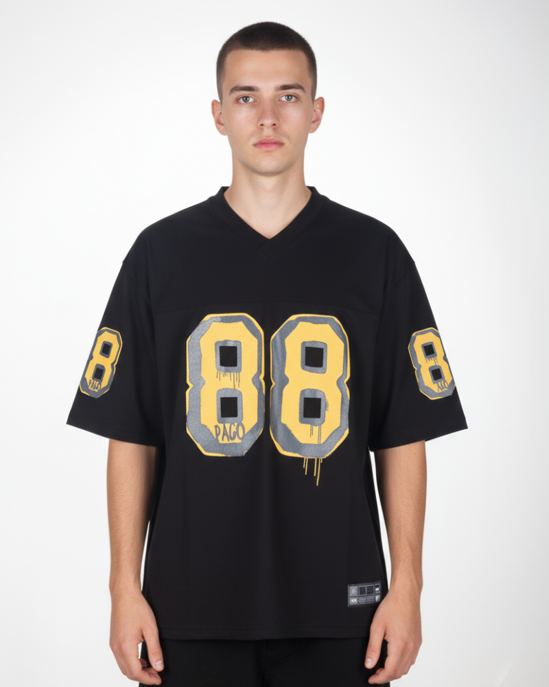 Ανδρική Μπλούζα Paco 88 Paco & Co -Μαύρο- 