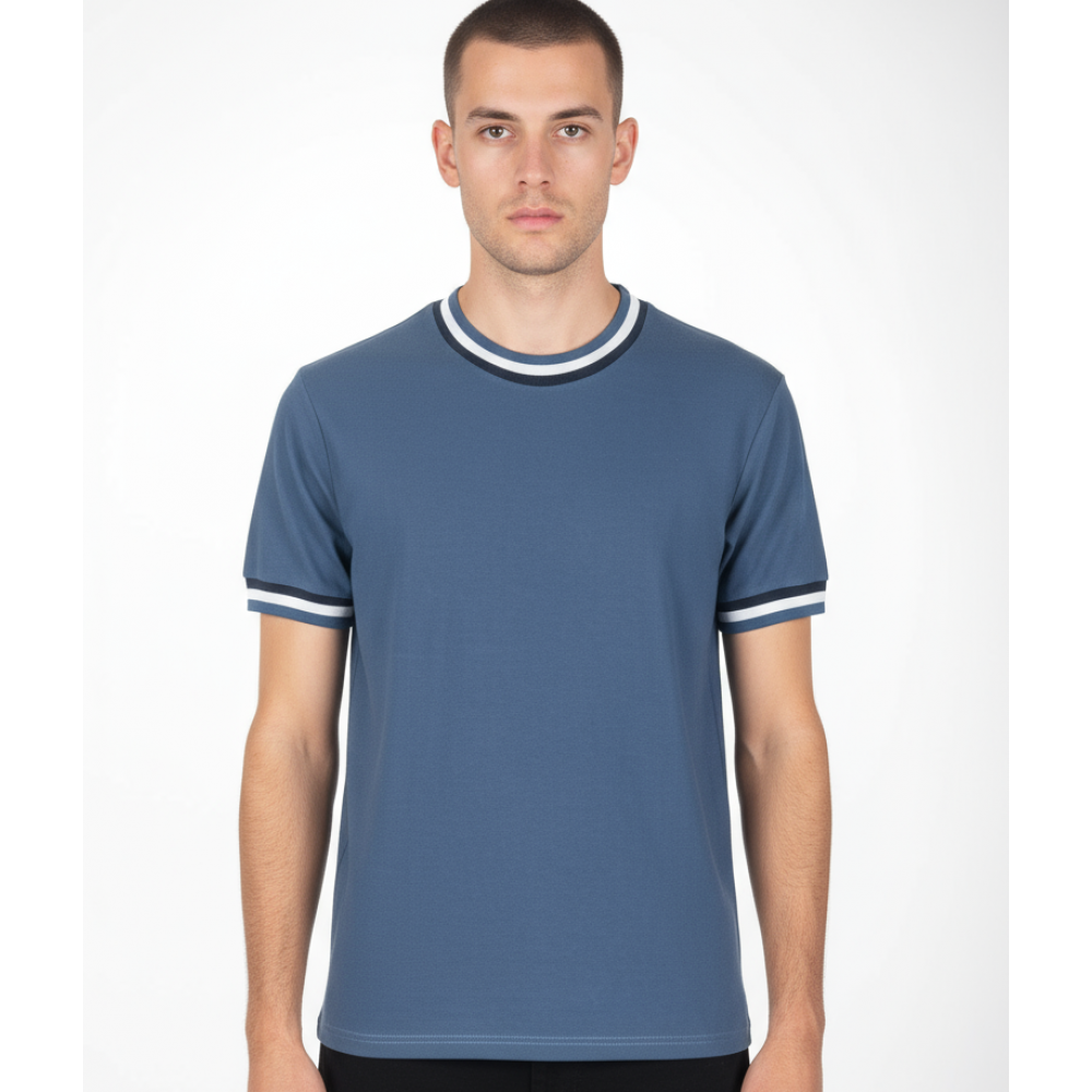 Ανδρική Μπλούζα Triple Stripe Paco & Co -Vintage- 2631075