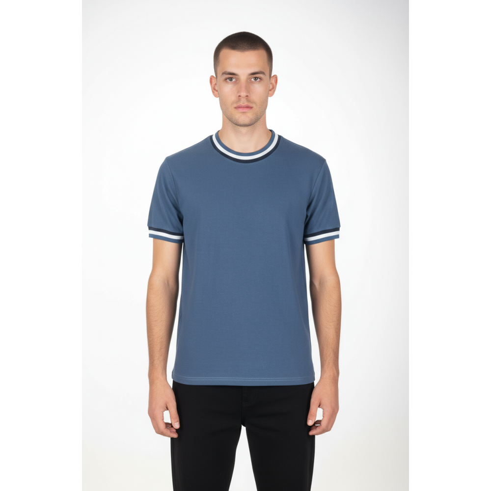 Ανδρική Μπλούζα Triple Stripe Paco & Co -Vintage- 2631075