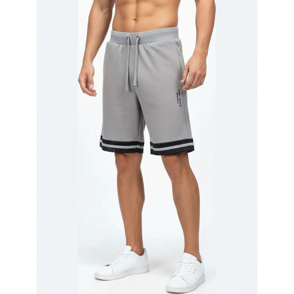 Ανδρική Βερμούδα Authentic Shorts Paco & Co -Γκρι- 2631406