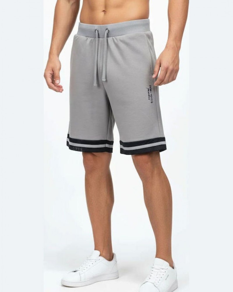 Ανδρική Βερμούδα Authentic Shorts Paco & Co -Γκρι- 2631406