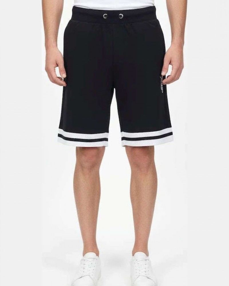 Ανδρική Βερμούδα Authentic Shorts Paco & Co -Μαύρο- 2631406