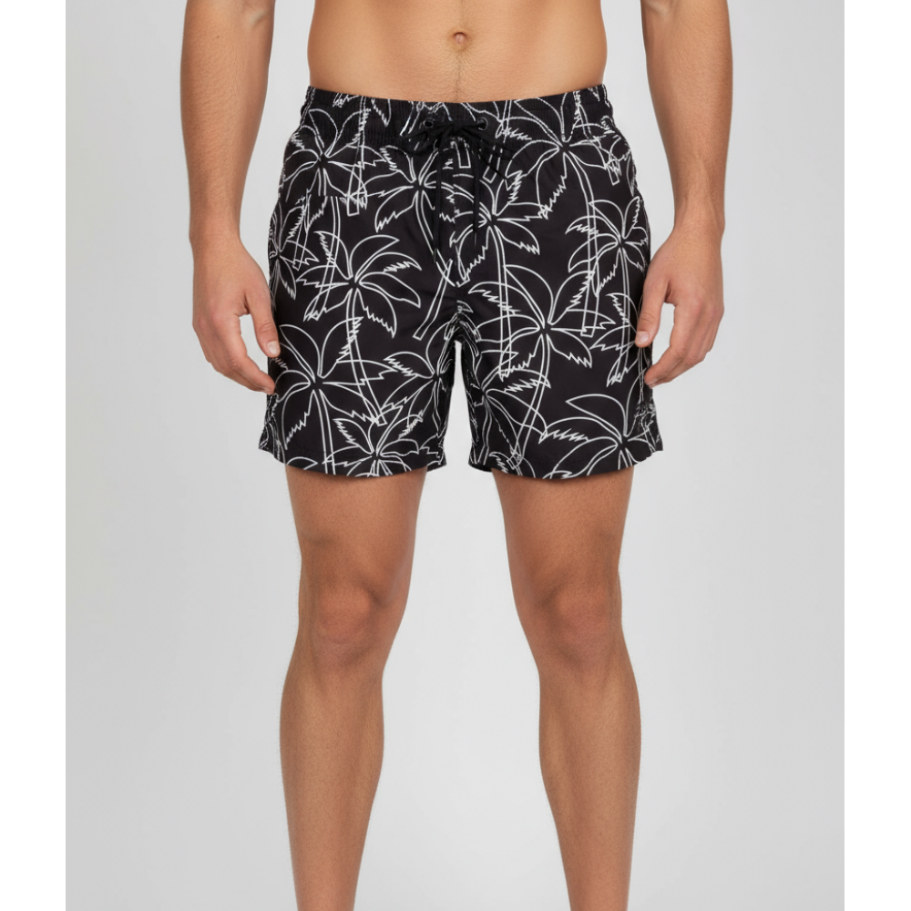 Μαγιό Βερμούδα Shorts Swim Sport Paco & Co -Μαύρο- 2648706