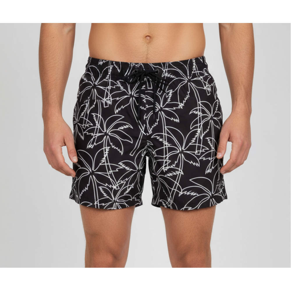Μαγιό Βερμούδα Shorts Swim Sport Paco & Co -Μαύρο- 2648706