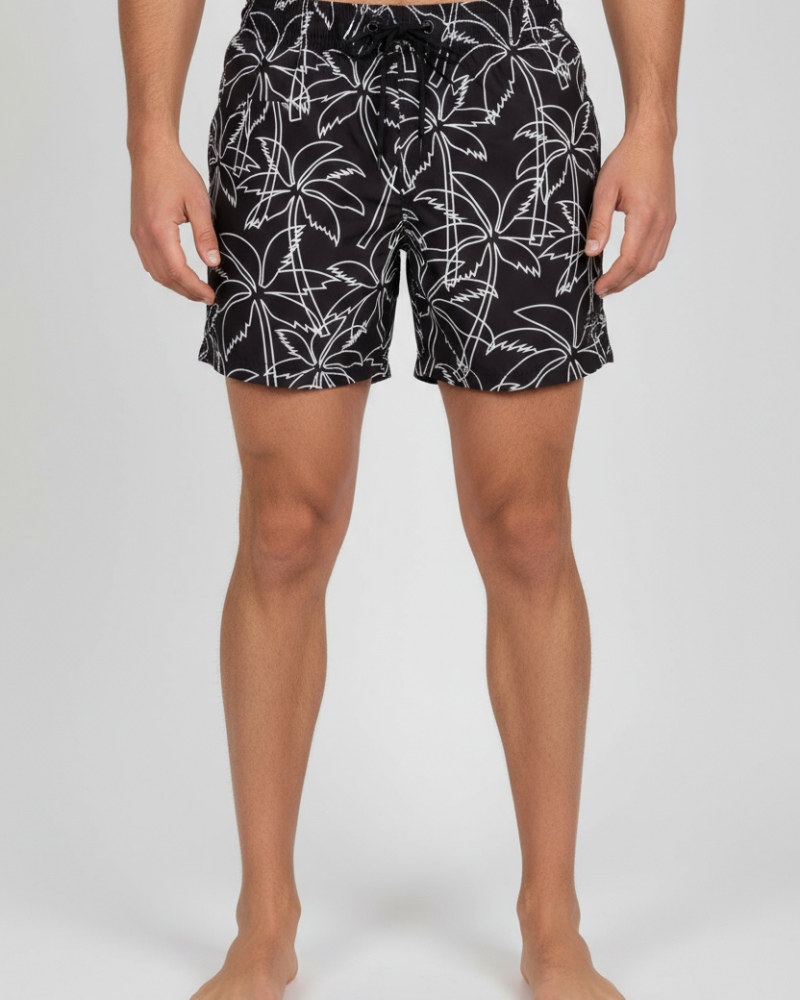 Μαγιό Βερμούδα Shorts Swim Sport Paco & Co -Μαύρο- 
