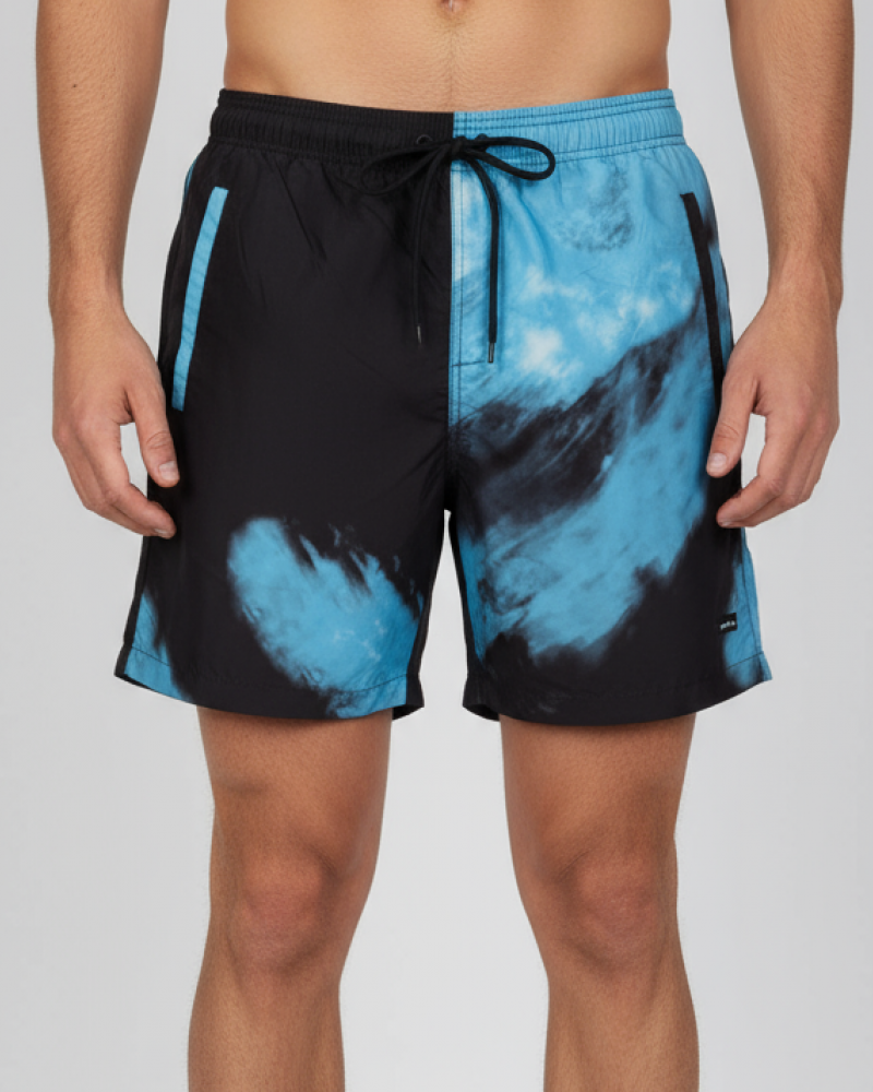 Μαγιό Βερμούδα Shorts Swim Sport Paco & Co -Μαύρο- 