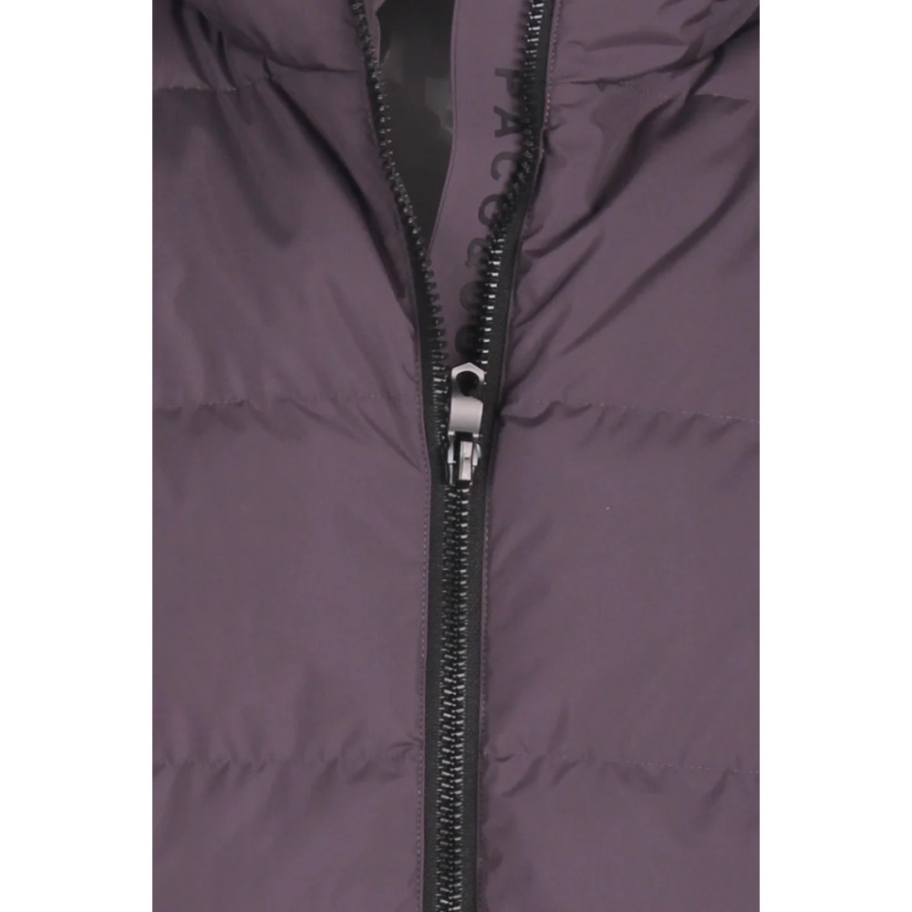 Ανδρικό Μπουφάν Αντιανεμικό Puffer Jacket με Κουκούλα και Επένδυση Paco & Co -Γκρι- 2683206
