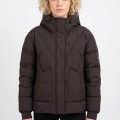 Γυναικείο Μπουφάν Αντιανεμικό Jacket με Κουκούλα και Επένδυση Paco & Co –Μαύρο- 