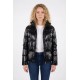 Γυναικείο Μπουφάν Αντιανεμικό Puffer Jacket με Επένδυση Paco & Co  –Μαύρο- 2684223