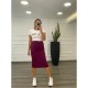 Φούστα Pencil Midi Skuba Crepe Στο Μέσο Της Γάμπας -Magenta- 28204 Φούστα Pencil Midi Skuba Crepe Στο Μέσο Της Γάμπας -Magenta- 28204
