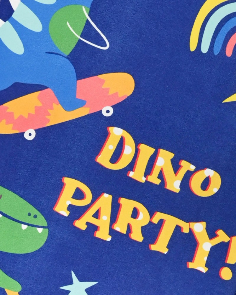 Παιδική Πετσέτα Θαλάσσης Dino Party για Αγόρι -Πολύχρωμο- 