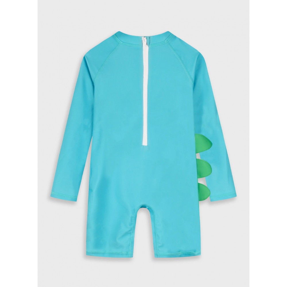Παιδικό Ολόσωμο Μαγιό με UV Αντιηλιακή Προστασία Αγόρι (1-8) –Τυρκουάζ– 32-226152-8