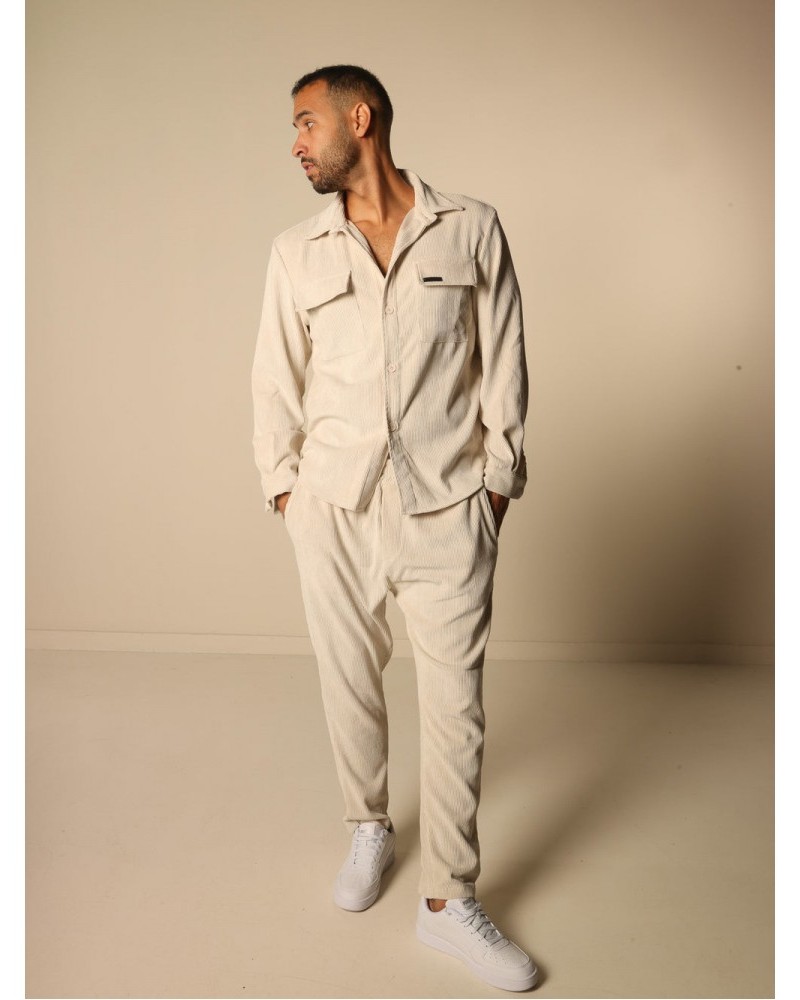 Πουκαμίσα Κοτλέ Couture Cozy Magic Bee -Μπέζ- 3321