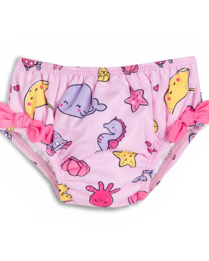 Μαγιό/Πάνα Swim Diapers Βρακάκι Κορίτσι (6-24μ) –Εμπριμέ– 34-224400-8