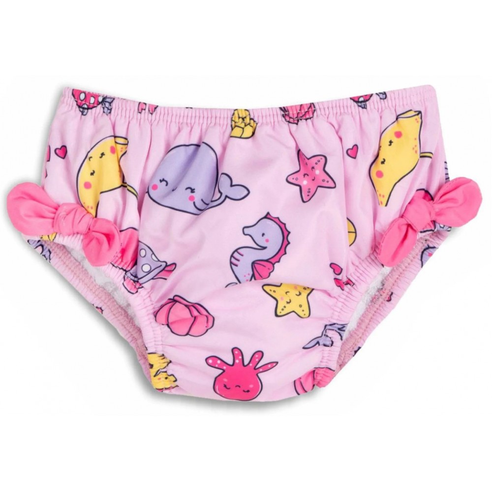 Μαγιό/Πάνα Swim Diapers Βρακάκι Κορίτσι (6-24μ) –Εμπριμέ– 34-224400-8