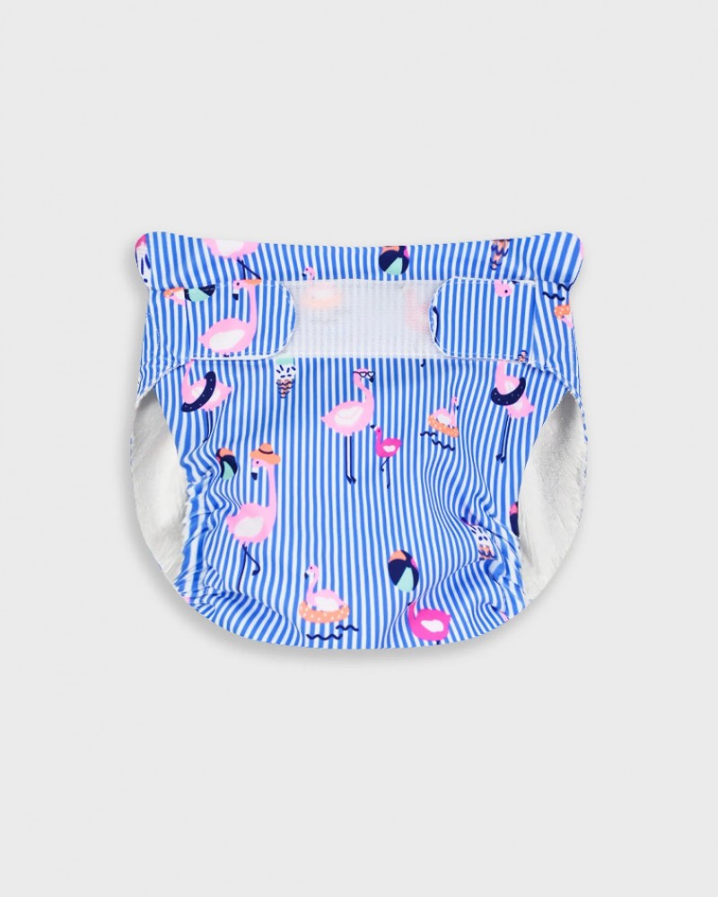 Βρεφικό Μαγιό/Πάνα Swim Diapers Βρακάκι Κορίτσι (3-24μ) –Εμπριμέ– 