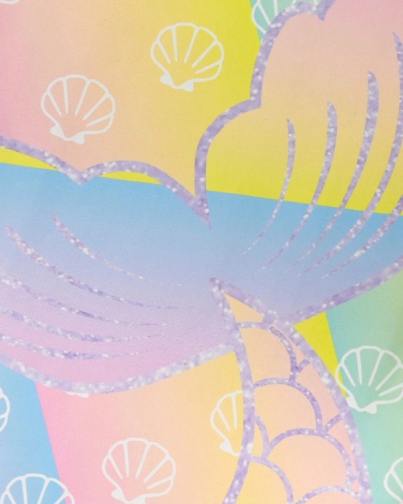 Παιδική Πετσέτα Θαλάσσης Γοργόνα για Κορίτσι -Πολύχρωμο- 