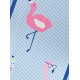 Παιδική Πετσέτα Θαλάσσης Φλαμίνγκο για Κορίτσι -Σιελ- 35-226331-8