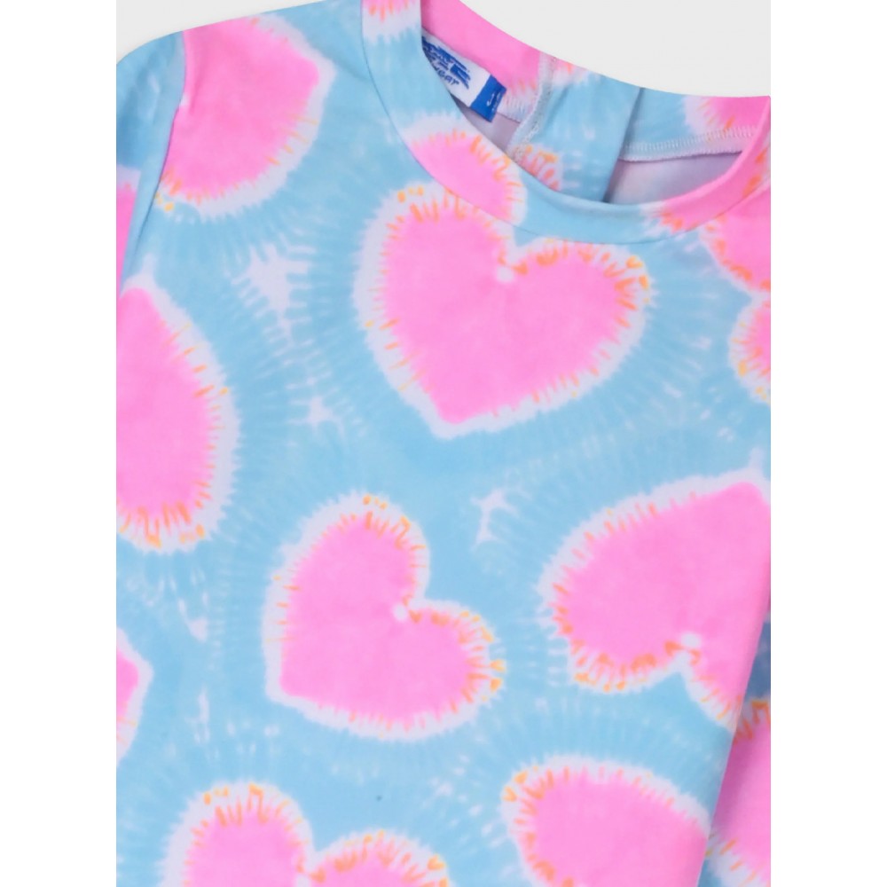 Παιδικό Μαγιό με UV Αντιηλιακή Προστασία 2 Τμχ Κορίτσι (1-8) –Εμπριμέ– 