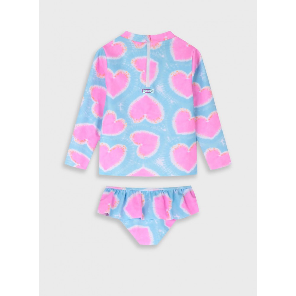 Παιδικό Μαγιό με UV Αντιηλιακή Προστασία 2 Τμχ Κορίτσι (1-8) –Εμπριμέ– 35-226350-8