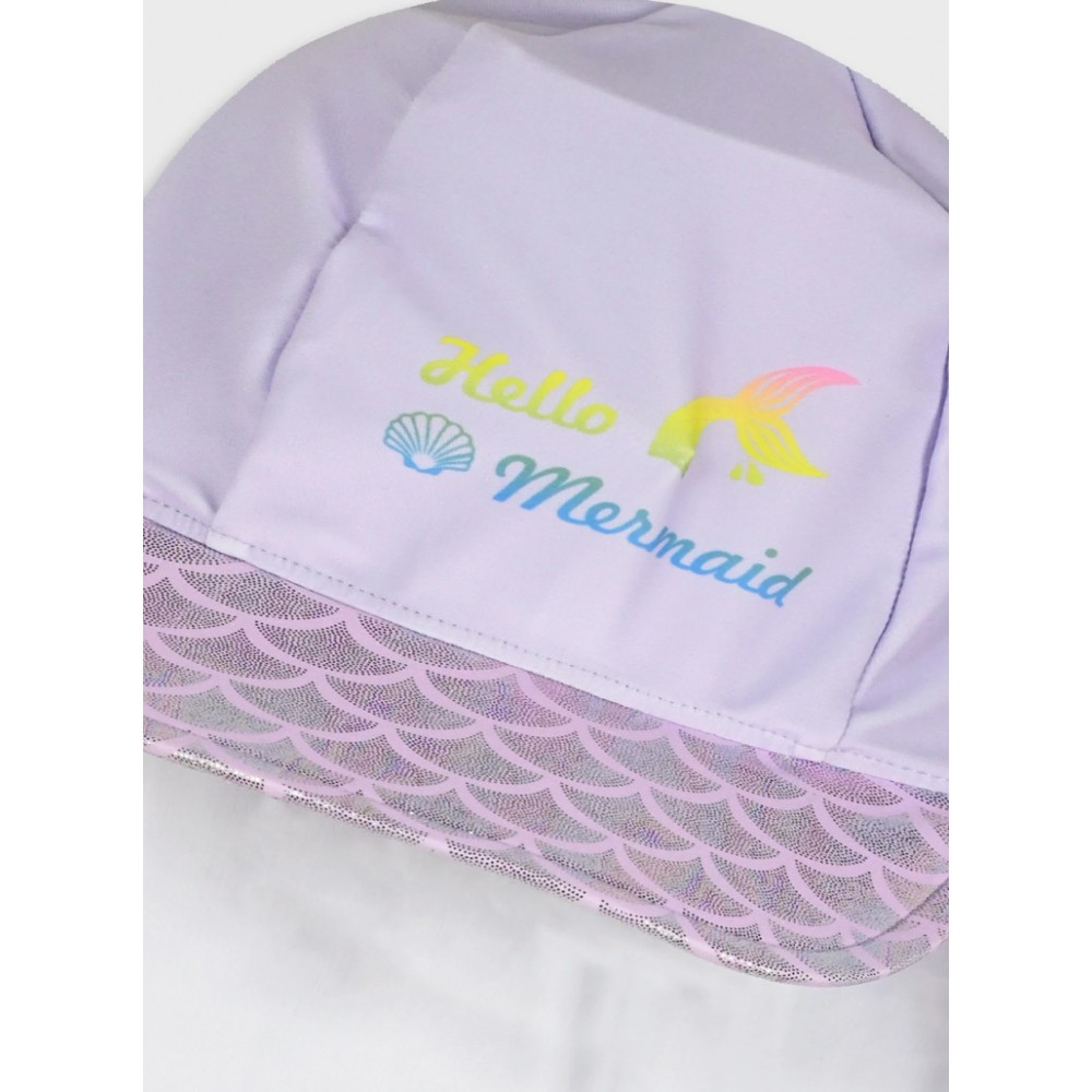 Παιδικό Καπέλο Θαλάσσης Με Αντιηλιακή Προστασία UV Κορίτσι (1-6) –Εμπριμέ– 