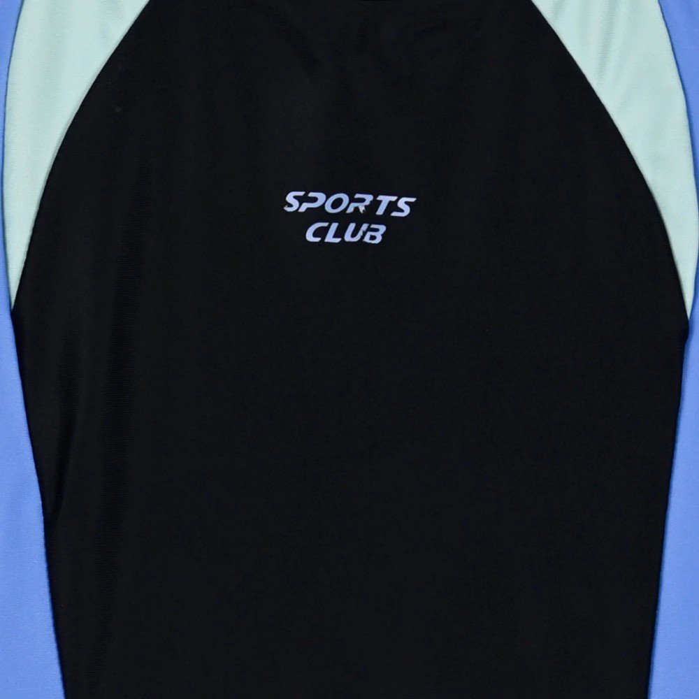 Εφηβικό Ολόσωμο Μαγιό Σε Αθλητικό Στιλ Sports Club Κορίτσι (6-16Ε) -Μαύρο- 36-224200-8