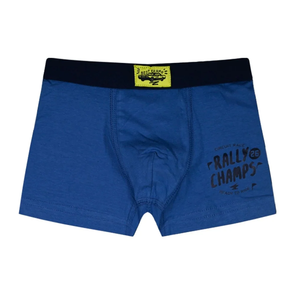 Σετ 3 Τεμάχια Βαμβακερά Boxer Αγόρι -Μαρέν- 39-3485