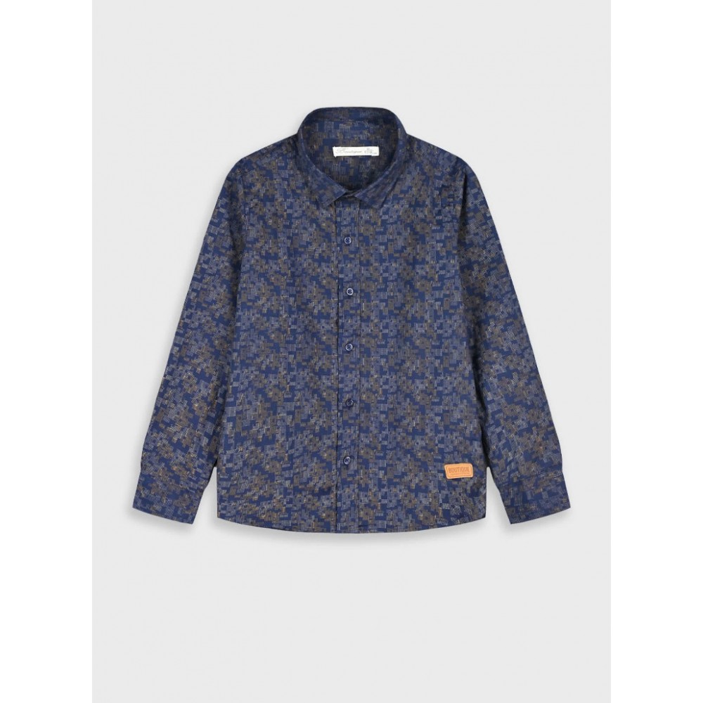 Εφηβικό Πουκάμισο για Αγόρι (6-16) -Μαρέν- 43-125090-4