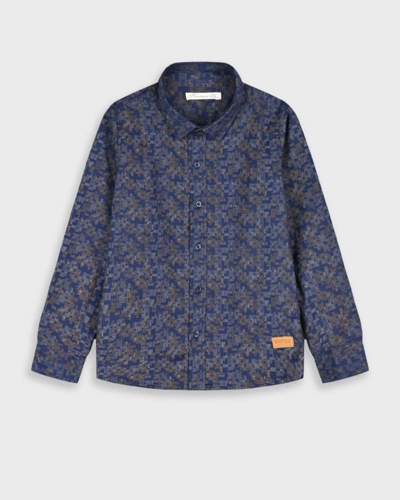 Εφηβικό Πουκάμισο για Αγόρι (6-16) -Μαρέν- 