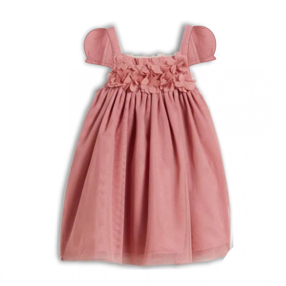 Βρεφικό Clothing Φόρεμα Με Τούλι Κορίτσι -Φρεζ- 44-224476-7