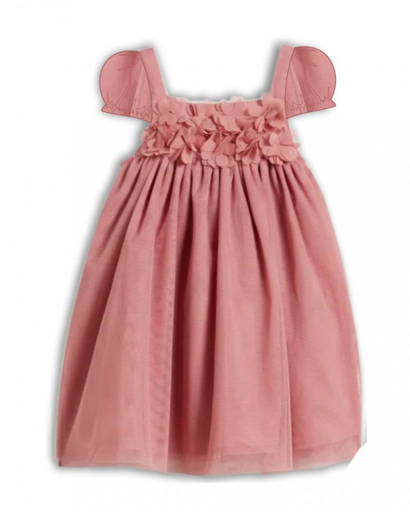 Βρεφικό Clothing Φόρεμα Με Τούλι Κορίτσι -Φρεζ- 44-224476-7