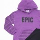 Εφηβικό Σετ Φούτερ Με Κουκούλα Epic και Κολάν Κορίτσι -Λεβάντα- 44615 Εφηβικό Σετ Φούτερ Με Κουκούλα Epic και Κολάν Κορίτσι -Λεβάντα- 44615