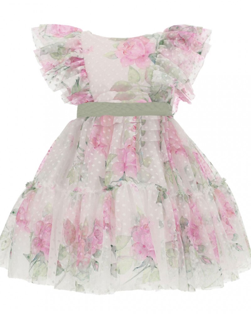 Παιδικό Clothing Φόρεμα Με Τούλι Floral -Φλοράλ- 45-224370-7