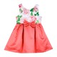 Παιδικό Fashion Φόρεμα Floral Κορίτσι -Γλυκό Κοραλλί- 45-224379-7