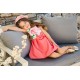 Παιδικό Fashion Φόρεμα Floral Κορίτσι -Γλυκό Κοραλλί- 45-224379-7